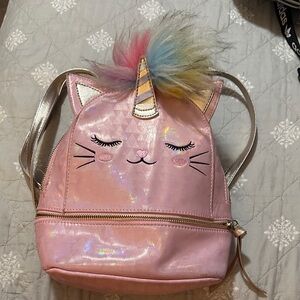 Pink Unicorn Kids Backpack